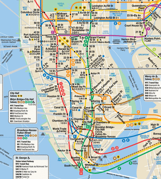 Stefano Aaron Mitrione - New York City Map